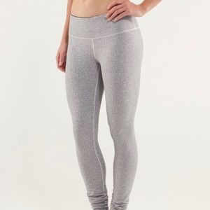 lululemon wunder under herringbone